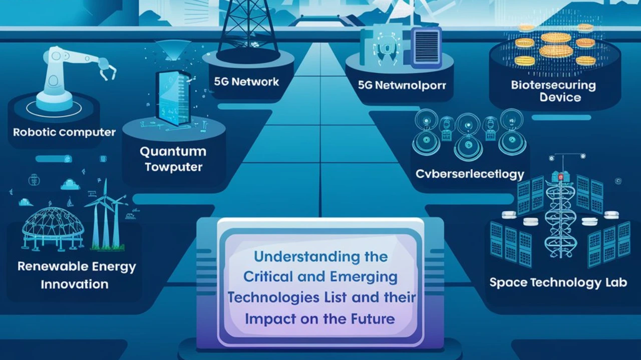 understanding the critical and rmerging technologies list and their impact on the future