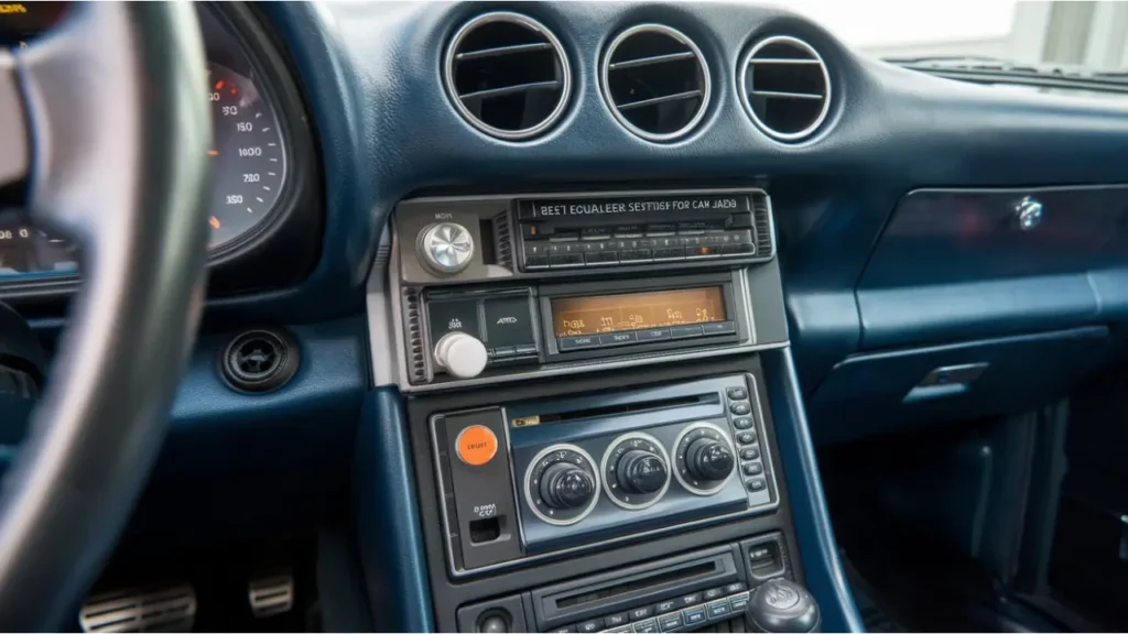 car's dashboard