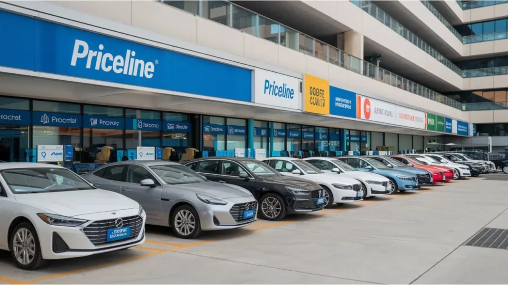 priceline car rental reviews parking